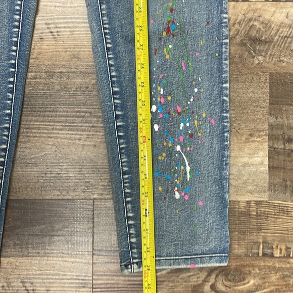 OLI & SOFIA Deni with a Custom Colorful Splash Ladies Size 10 - Picture 9 of 11